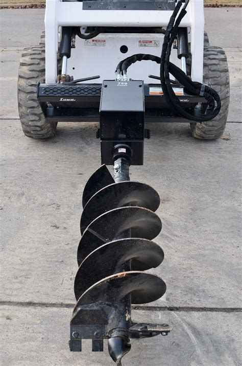 skid steer auger drive&bits attachment|auger attachment for skid steer.